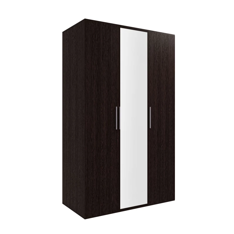 Háromajtós gardrób 120 cm PETINA - wenge