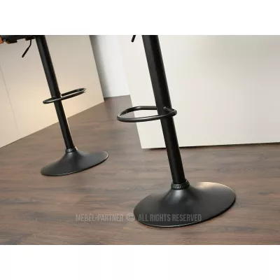 ANELIS design bárszék - dió / fekete