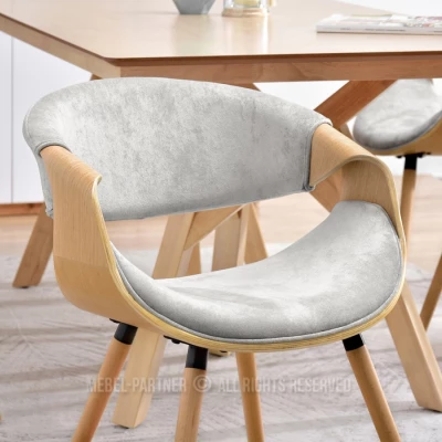 Designer étkezőszék SAROLTA - tölgy / kőris
