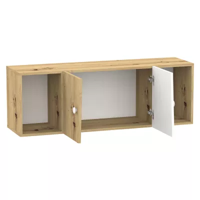 Diákbútor ággyal 90x200 CHIMA 2 - artisan tölgy / fehér / szürke