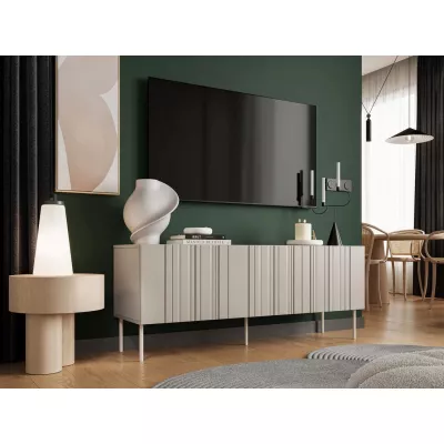 KERENS TV állvány - matt bézs