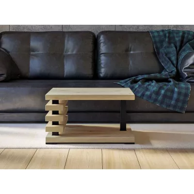 Modern dohányzóasztal STORO - artisan tölgyfa