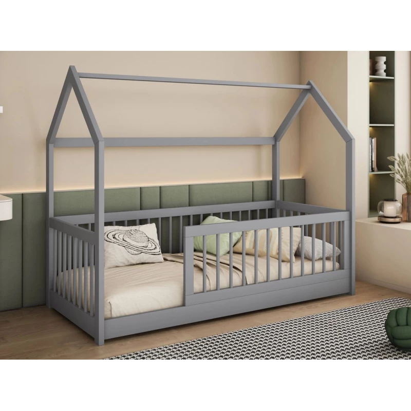 Gyerekágy ház 80x180 BALLARD - szürke