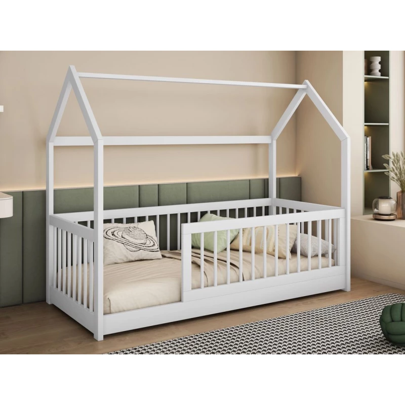 Gyerekágy ház 80x180 BALLARD - fehér