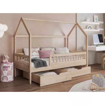 Fiókos gyerekágy 90x200 AVALON - bükkfa