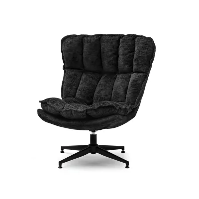 Designer fotel HEVERT - fekete