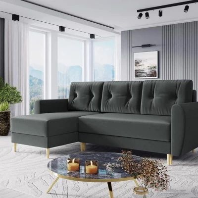 CAMARILO sarokkanapéágy - szürke CAMARILO sarokkanapéágy - szürke