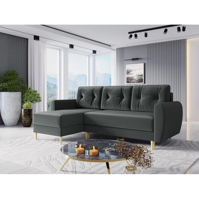 CAMARILO sarokkanapéágy - szürke CAMARILO sarokkanapéágy - szürke