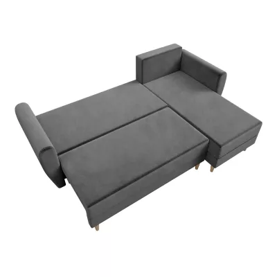 CAMARILO sarokkanapéágy - szürke