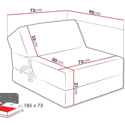 OTTO összecsukható szék - szürke acél OTTO összecsukható szék - szürke acél
