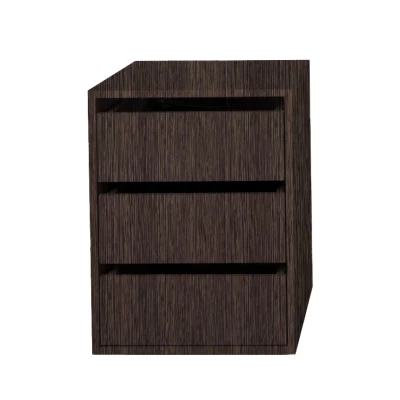 3 fiókos szett 203 és 250 cm-es SIMEN szekrényhez - wenge