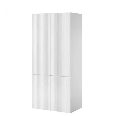 Keskeny gardrób 90 cm CRATO - fehér