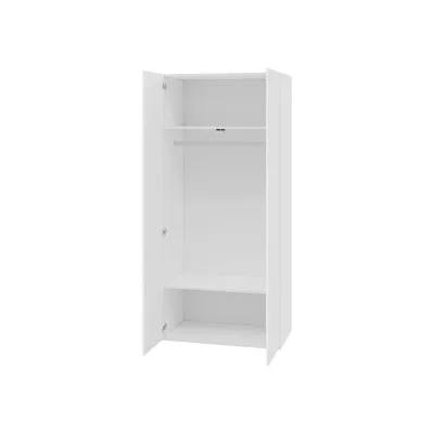Keskeny gardrób 90 cm CRATO - fekete