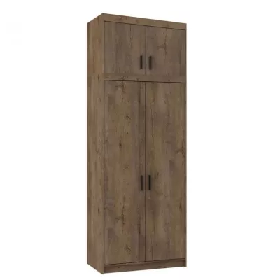 Keskeny gardróbszekrény 90 cm bővíthető ARCATA - lefkas tölgyfa