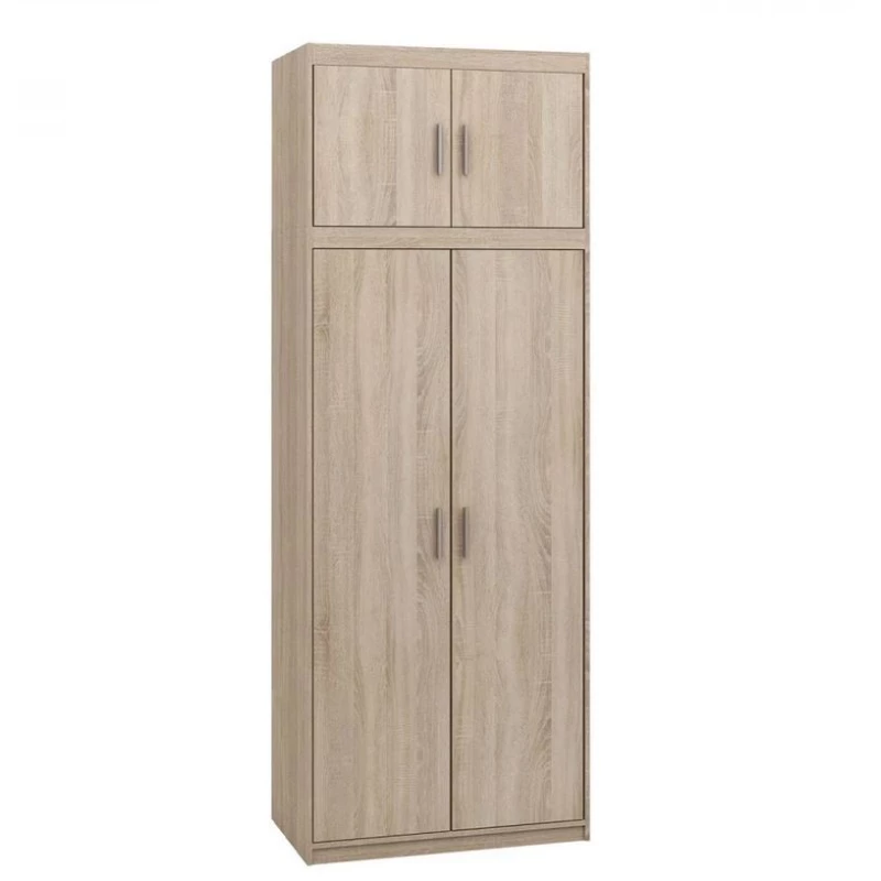 Keskeny gardróbszekrény 90 cm bővíthető ARCATA - sonoma tölgy