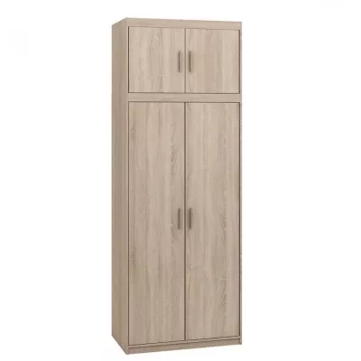 Keskeny gardróbszekrény 90 cm bővíthető ARCATA - sonoma tölgy