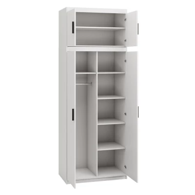 Keskeny gardróbszekrény 90 cm bővíthető ARCATA - sonoma tölgy