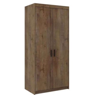Keskeny gardróbszekrény 90 cm ARCATA - lefkas tölgyfa