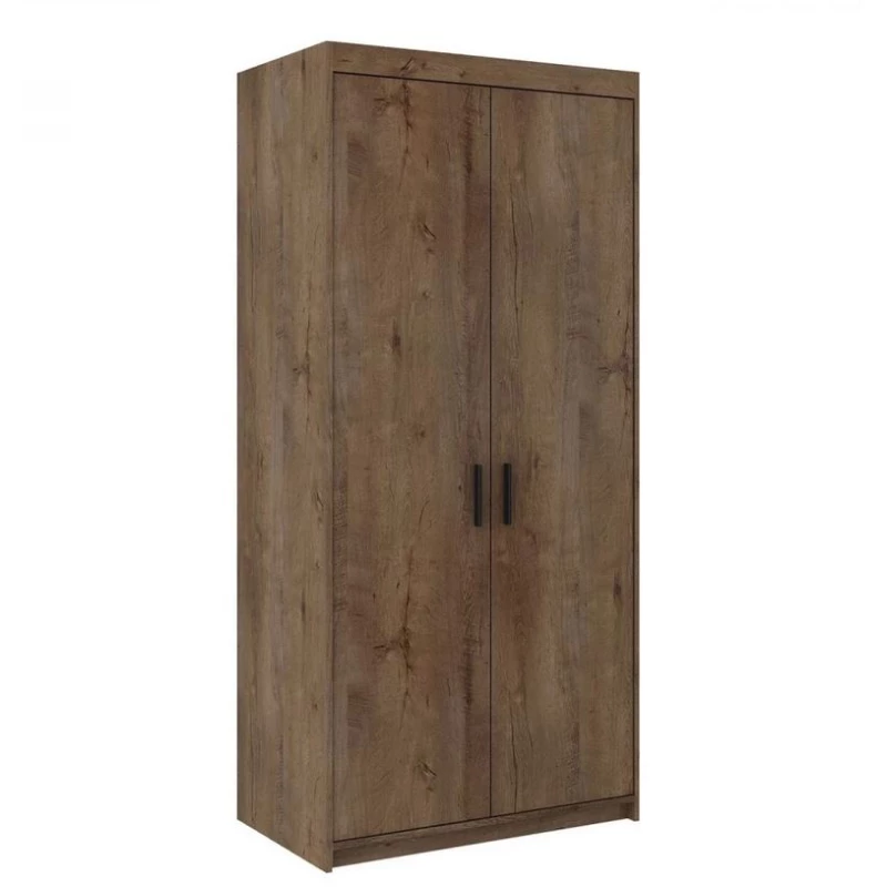 Keskeny gardróbszekrény 90 cm ARCATA - lefkas tölgyfa