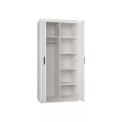 Keskeny gardrób 90 cm ARCATA - fehér