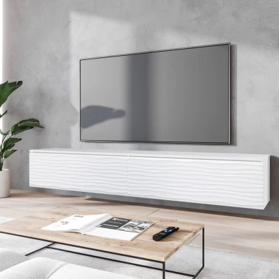 TV-állvány 180 cm WILLA D - fehér 2