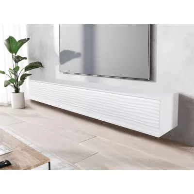 TV-állvány 180 cm WILLA D - fehér 2
