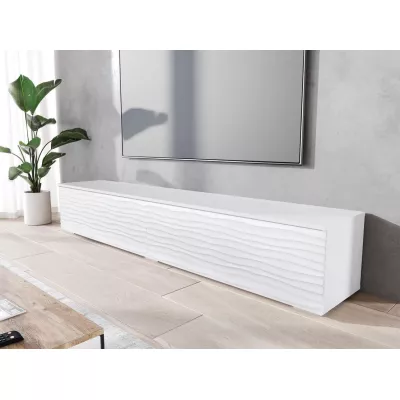 TV-állvány 180 cm WILLA D - fehér 2
