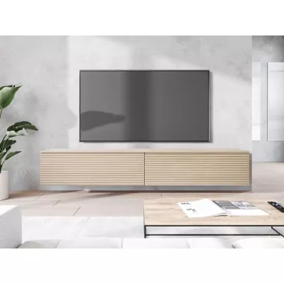 TV szekrény LED világítással 180 cm WILLA D - gaja tölgy
