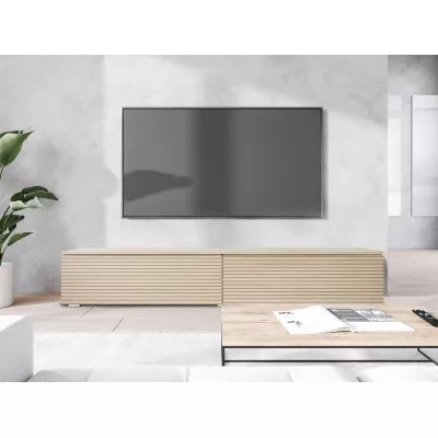 TV szekrény LED világítással 180 cm WILLA D - gaja tölgy