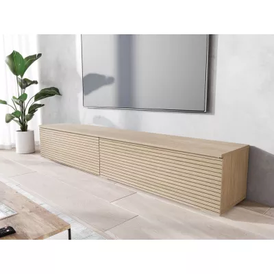 TV szekrény LED világítással 180 cm WILLA D - gaja tölgy