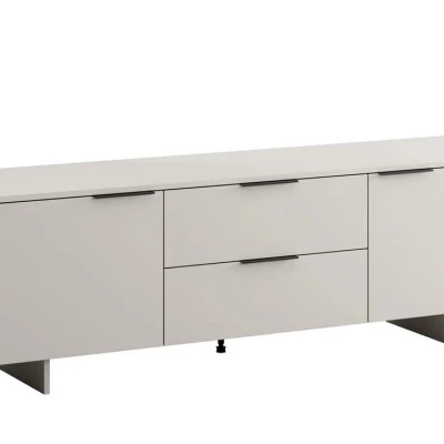 TV állvány fiókokkal 180 cm DEASY - homokbézs