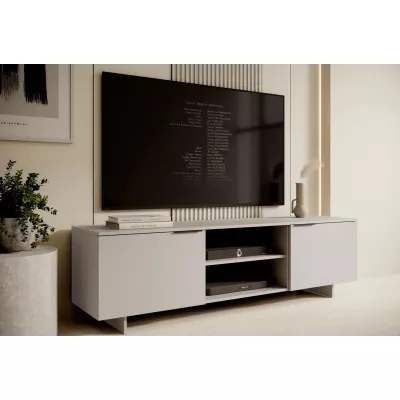 TV állvány polcokkal 180 cm DEASY - homokbézs