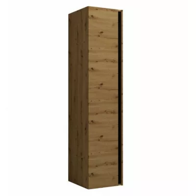 Előszobaszekrény 40 cm SELAND - artisan tölgy / fekete