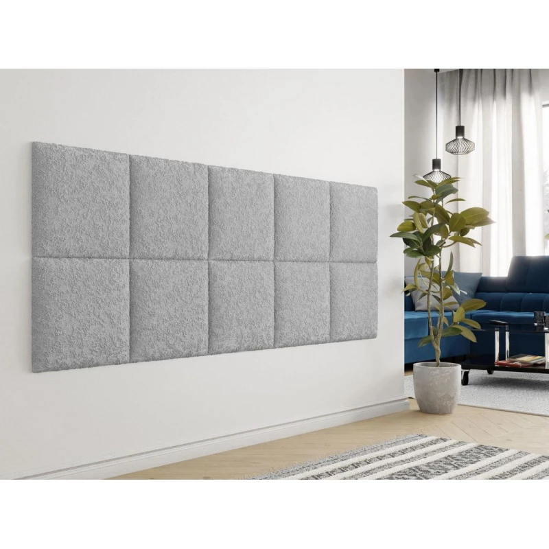 Kárpitozott falpanel 42x42 PAG - szürke