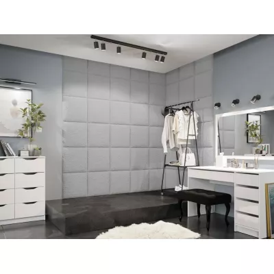 Kárpitozott falpanel 42x42 PAG - szürke