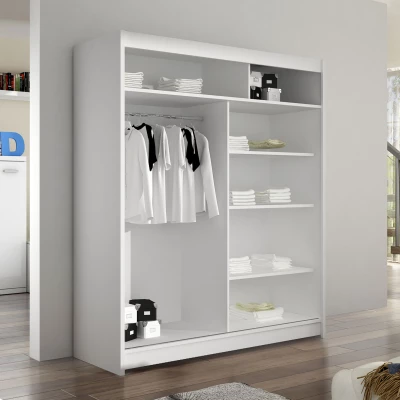 Tükrös gardrób 150 cm PIRITU 3 - kasmír