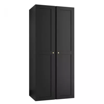 Keskeny előszobaszekrény 74 cm MALIA - fekete