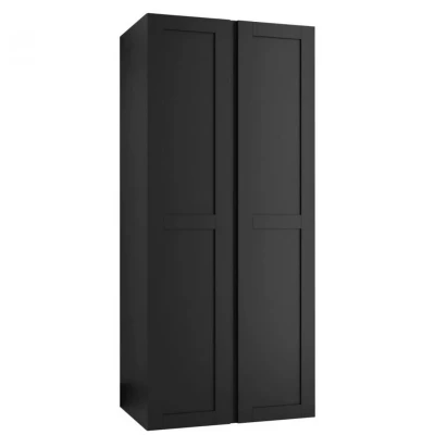 Keskeny előszobaszekrény 74 cm MALIA - fekete