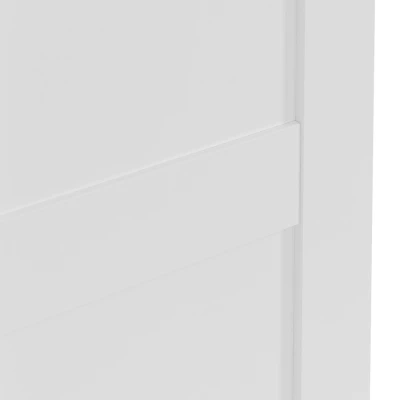 Keskeny előszobaszekrény 74 cm MALIA - fehér