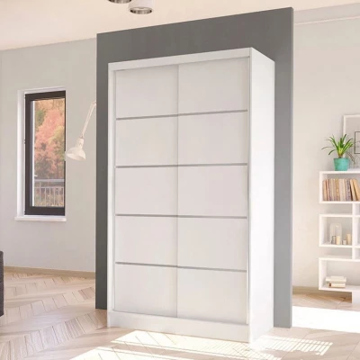 Keskeny gardrób 100 cm VILMEA 2 - fehér