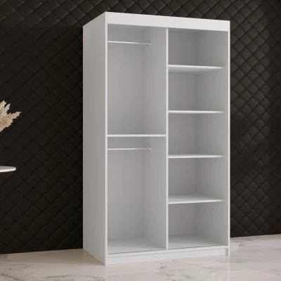 Kombinált szekrény 100 cm LUNIVE 1 - fekete