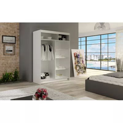 Tükrös gardrób 120 cm GASPARA 3 - szarvasgomba tölgyfa