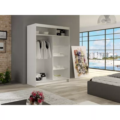 GASPARA 2 tükrös gardróbszekrény 120 cm - sonoma tölgy
