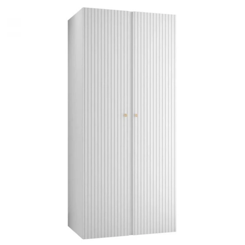 Keskeny előszobaszekrény 74 cm LURDES - fehér