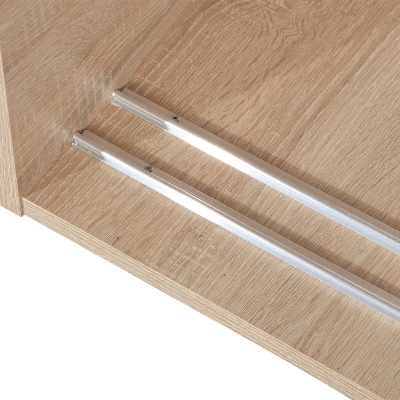 Keskeny, tükrös gardrób 100 cm ZITA - fehér