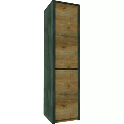 Keskeny szekrény 50 cm FEREIRA - tölgy lefkas / szürke