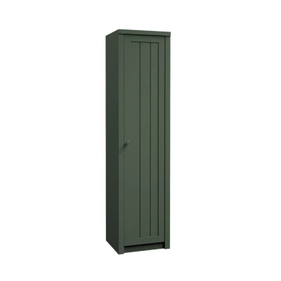 Gardróbszekrény polcokkal 50 cm MARIONA - zöld