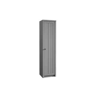 Gardróbszekrény polcokkal 50 cm MARIONA - szürke