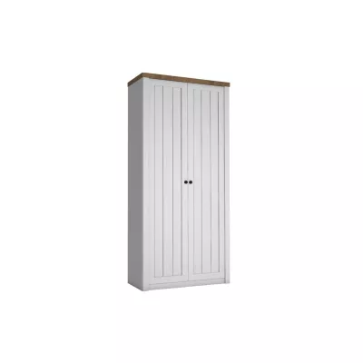 Kétajtós gardrób 90 cm MARIONA - andersen fenyő / lefkas tölgy