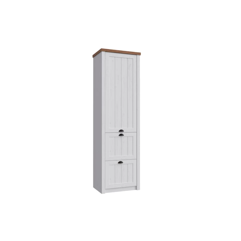 Keskeny gardróbszekrény 61 cm MARIONA - andersen fenyő / lefkas tölgy